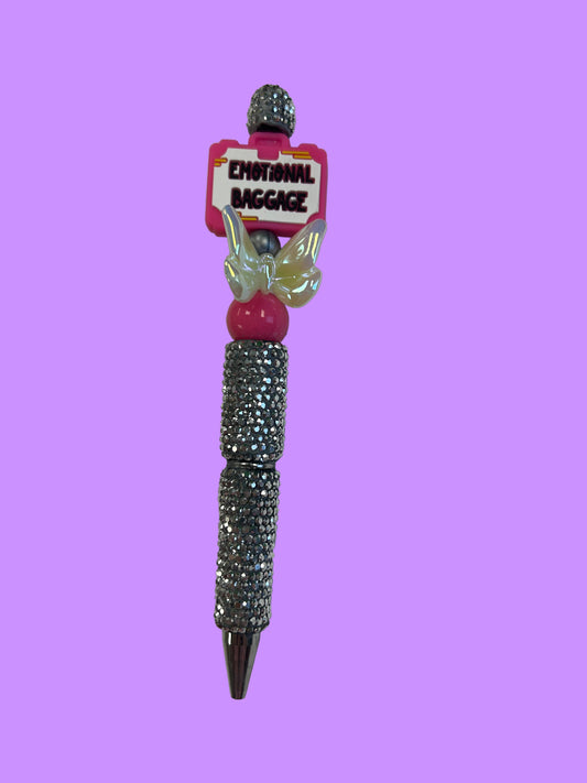 Emotional Bag Rhinestone Pen